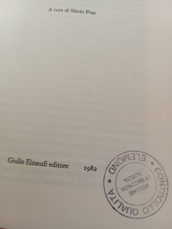 Lo spettatore, Joseph Addison, Einaudi NUE, 1982 | Immagine Gallery 6