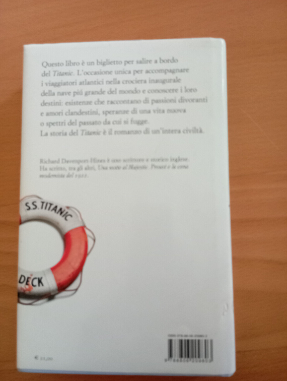 Lo spettro del ghiaccio, vite perdute sul Titanic, Einaudi, 2012, …