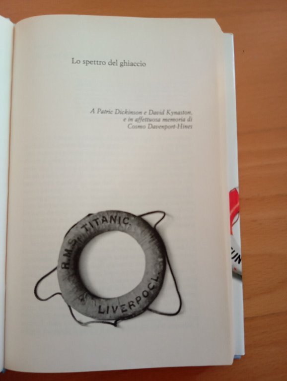 Lo spettro del ghiaccio, vite perdute sul Titanic, Einaudi, 2012, …