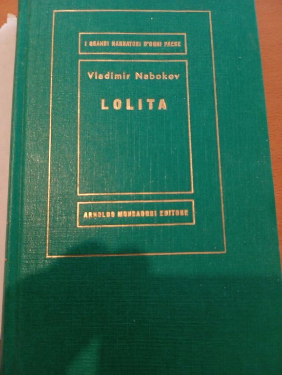 Lolita, Vladimir Nabokv, Mondadori, 1959