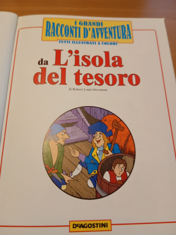 Lotto 2 fumetti I Grandi racconti avventura, isola tesoro, giro …