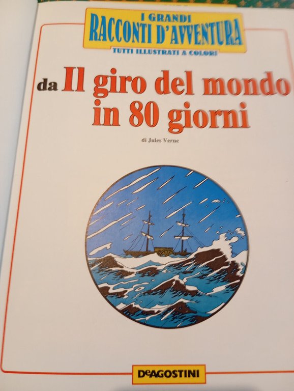 Lotto 2 fumetti I Grandi racconti avventura, isola tesoro, giro …