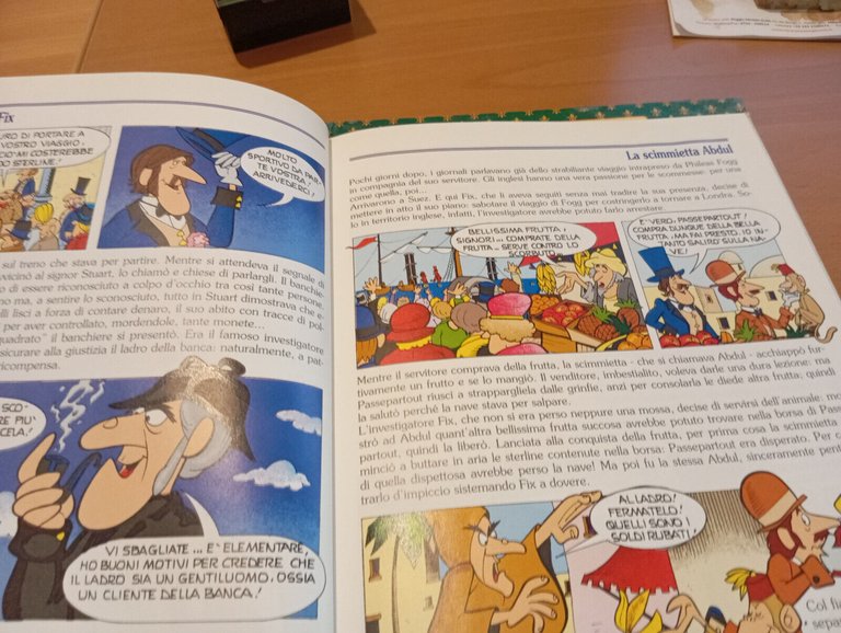 Lotto 2 fumetti I Grandi racconti avventura, isola tesoro, giro …