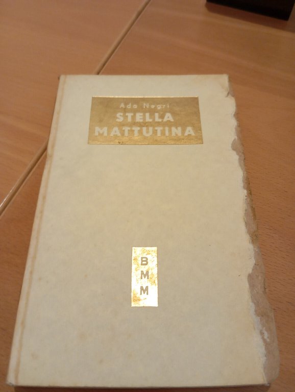 Lotto 2 libri BMM Ada Negri, Stella mattutina, Canti dell'isola …