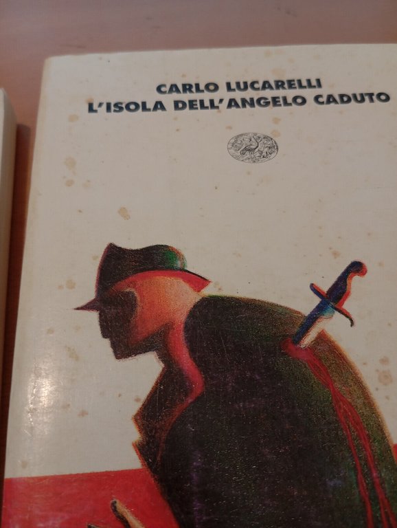 Lotto 2 libri di Carlo Lucarelli, Mistero in blu, L'isola …