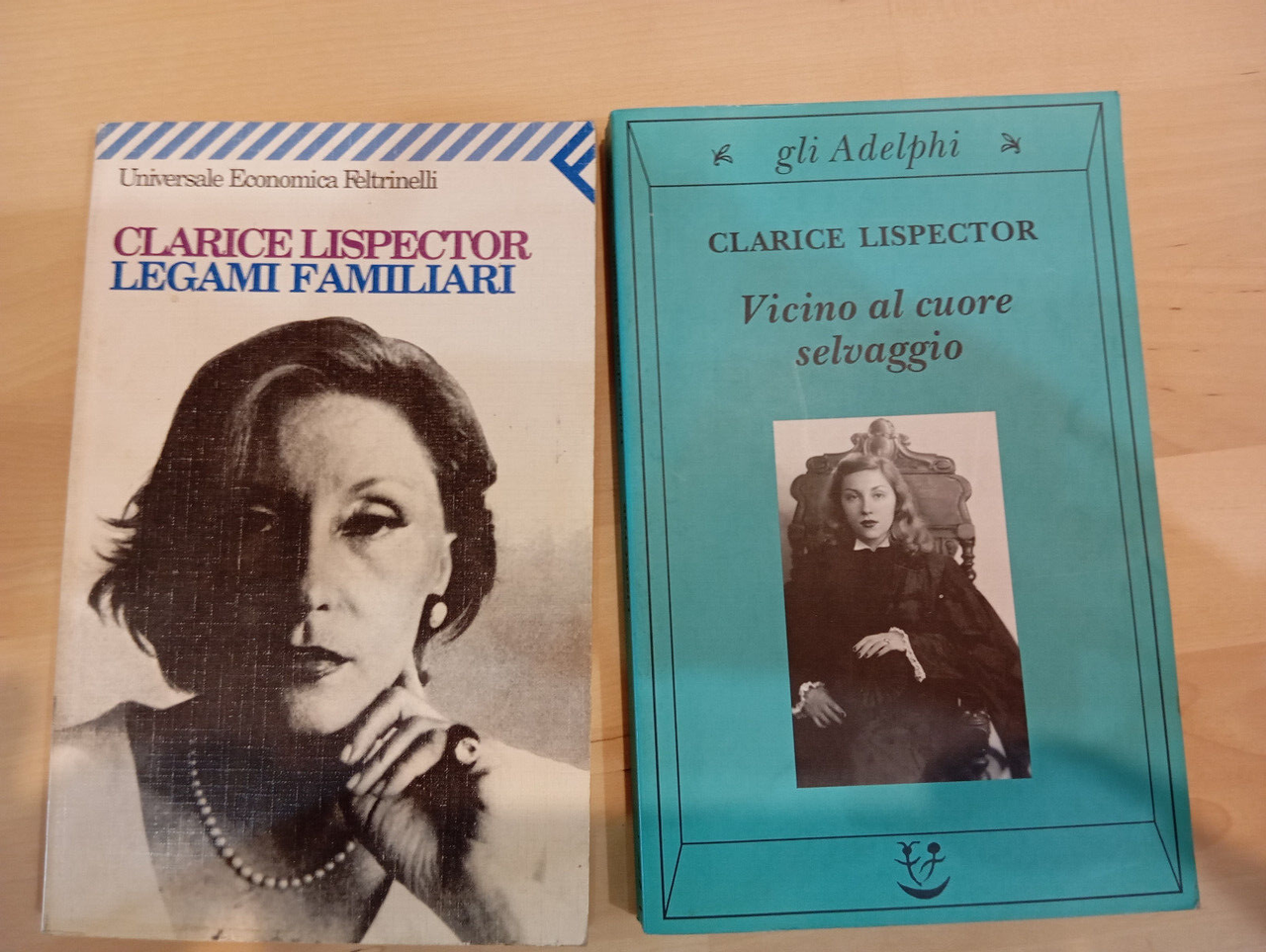 Lotto 2 libri di Clarice Lispector, Legami familiari, Vicino al …