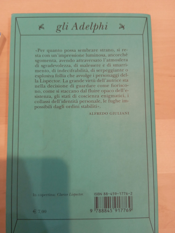 Lotto 2 libri di Clarice Lispector, Legami familiari, Vicino al …