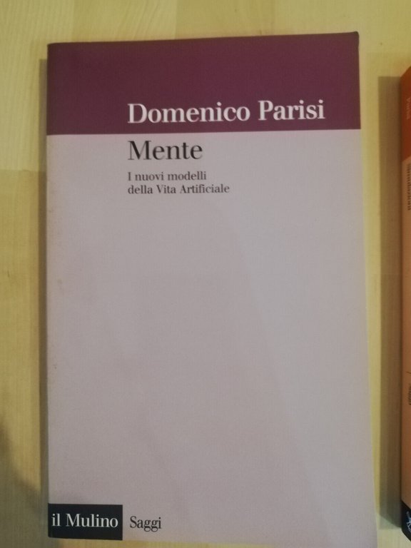 Lotto 2 libri di Domenico Parisi, Mente - Simulazioni - …