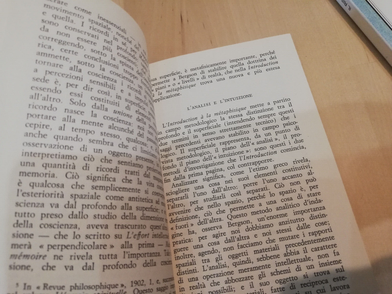 Lotto 2 libri di Henry Bergson, Il riso, Introduzione alla …