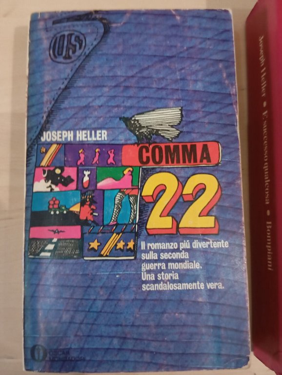 Lotto 2 libri di Joseph Heller, Comma 22, è successo …