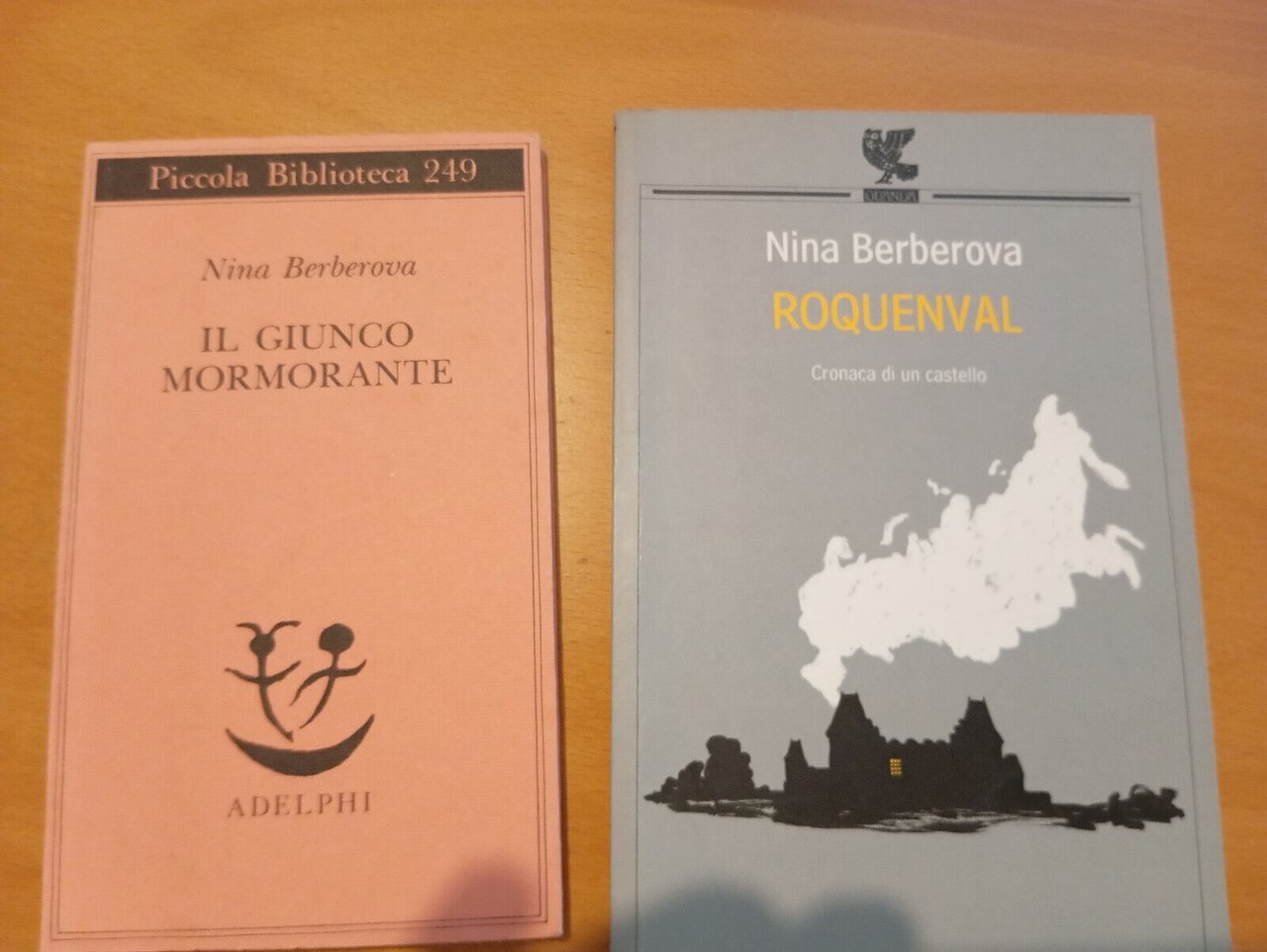 Lotto 2 libri di Nina Berberova, Il Giunco mormorante, Roquenval