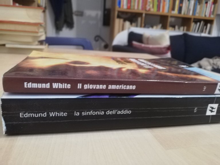 Lotto 2 libri Edmund White, Sinfonia dell'addio, Il giovane americano