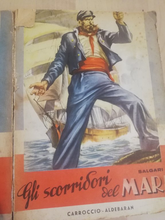 Lotto 3 di Emilio Salgari, edizione vintage Carroccio - Aldebaran …