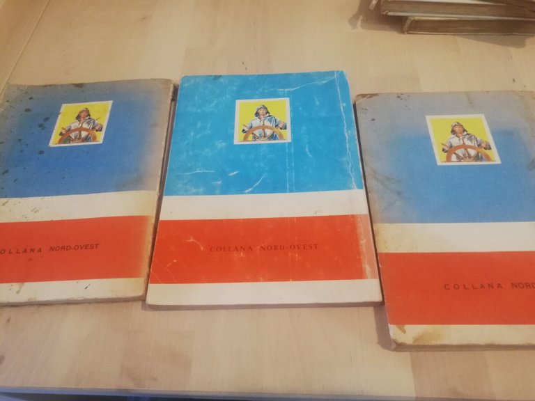Lotto 3 di Emilio Salgari, edizione vintage Carroccio - Aldebaran …