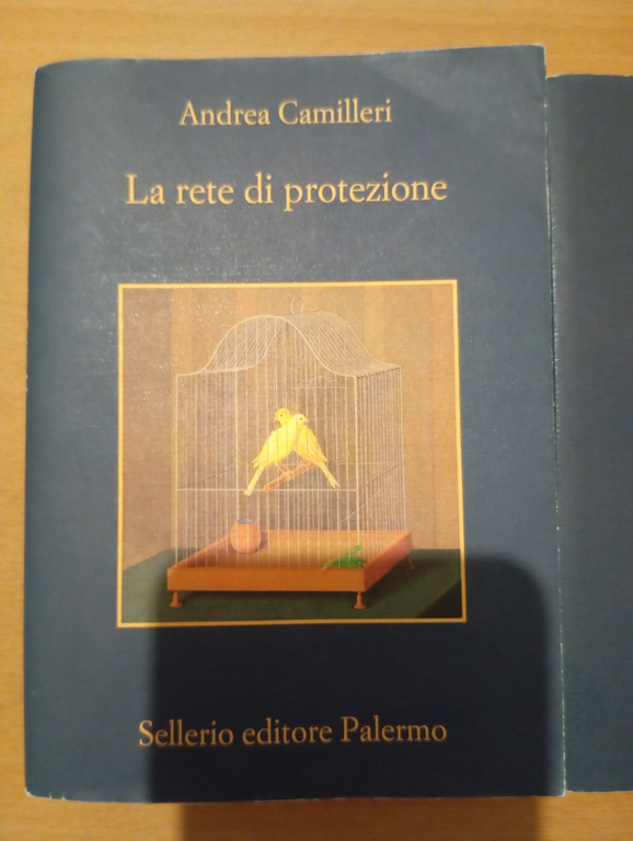 Lotto 3 libri Camilleri, rete protezione, sorriso angelica, strage dimenticata