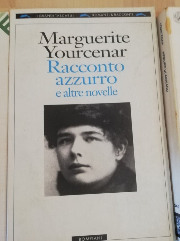 Lotto 3 libri di Marguerite Yourcenar, Memorie Adriano, Alexis, Racconto …