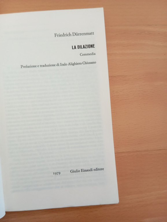 Lotto 3 libri F. Durrenmatt Einaudi teatro, La dilazione, I …