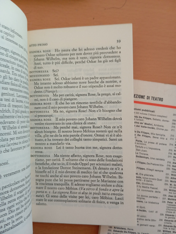 Lotto 3 libri F. Durrenmatt Einaudi teatro, La dilazione, I …