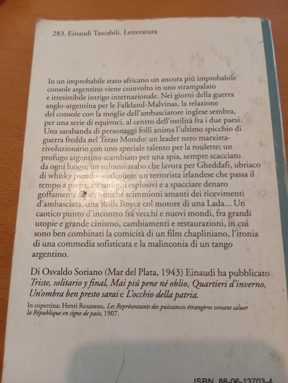 Lotto 3 libri Osvaldo Soriano, Resa leone, Artisti pazzi criminali, …