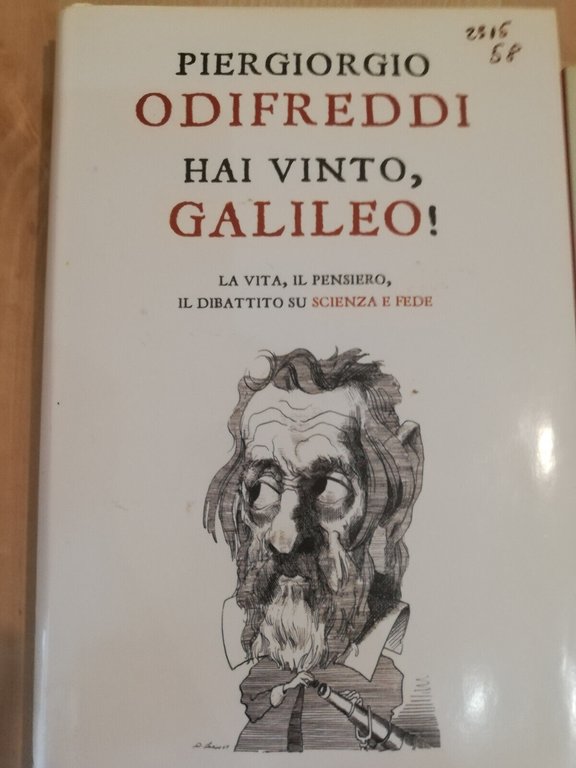 Lotto 3 saggi Piergiorgio Odifreddi, Galileo, Menzogne Ulisse, Vangelo e …