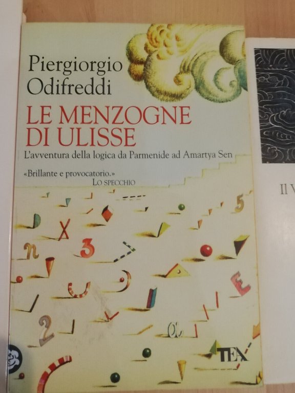 Lotto 3 saggi Piergiorgio Odifreddi, Galileo, Menzogne Ulisse, Vangelo e …