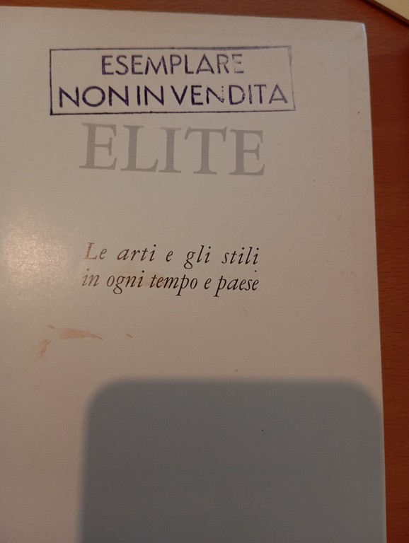 Lotto 4 libri artigianato Elite. Maioliche, Bronzetti, Porcellane, Arredamento