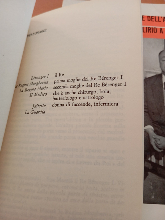 Lotto 4 libri Ionesco Einaudi, Rinoceronte, Cantatrice calva, re muore, …
