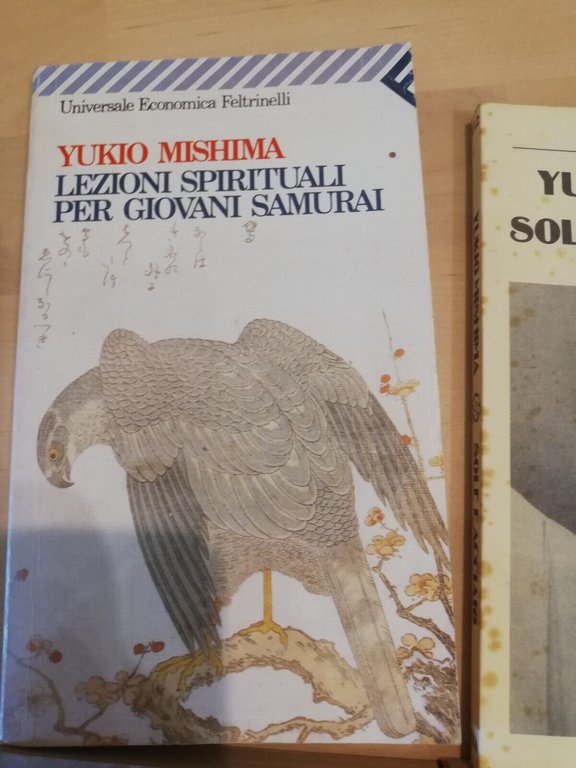 Lotto 4 libri Mishima, Sole acciaio, Samurai, Confessioni maschera, L'et …