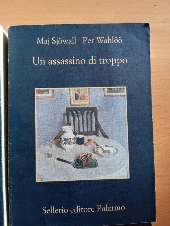 Lotto 4 libri Sjowll-Wahloo, Terroristi Uomo sul tetto Poliziotto ride …