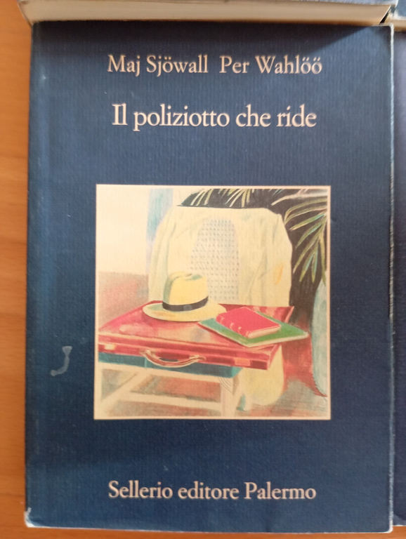 Lotto 4 libri Sjowll-Wahloo, Terroristi Uomo sul tetto Poliziotto ride …