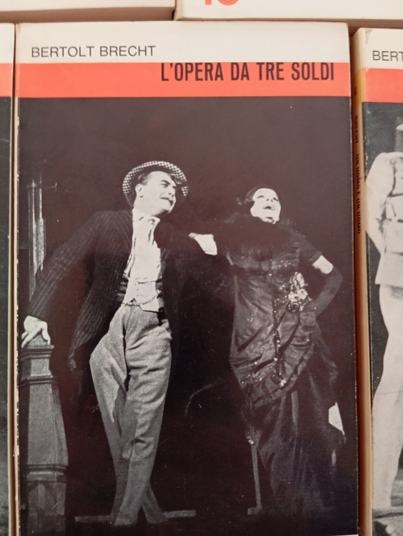 Lotto 5 libri Brecht Einaudi teatro, Galileo Madre courage Arturo …