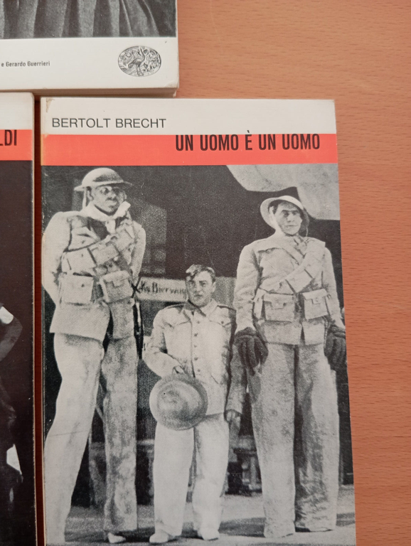 Lotto 5 libri Brecht Einaudi teatro, Galileo Madre courage Arturo …