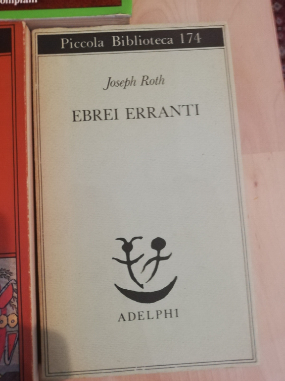 Lotto 5 libri di Joseph Roth, Cripta, ebrei erranti, confessione, …