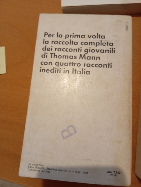 Lotto 5 libri di Thomas Mann, Buddenbrook, morte Venezia, racconti, …