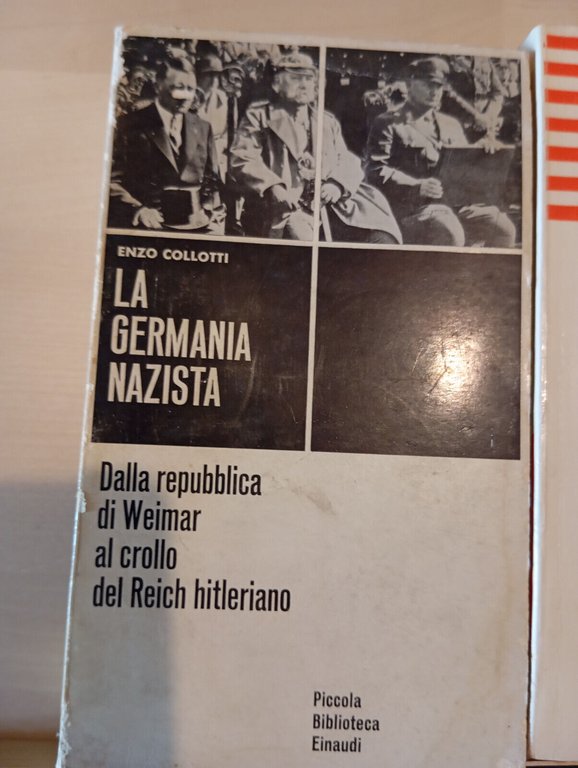 Lotto 5 libri PBE Einaudi, Germania nazista Vita medioevo Resistenza …