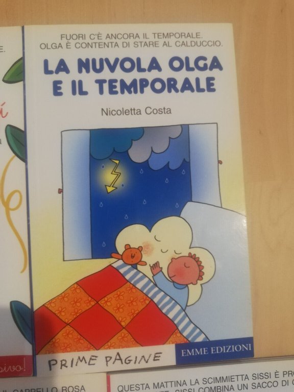 Lotto 5 libri prime letture, Mucca Moka Albertina Nuvola Olga …