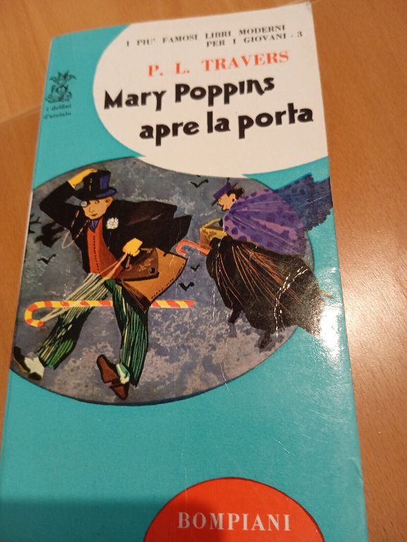 Lotto due libri Mary Poppins Bompiani 1966 nel parco, apre …