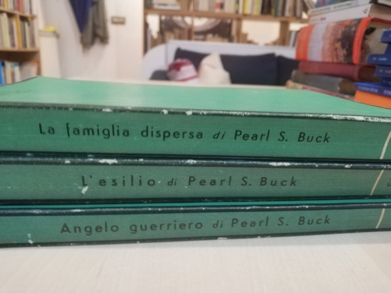 Lotto 3 libri Pearl S. Buck Medusa, L'esilio Famiglia dispersa …