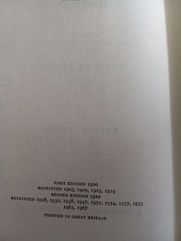 Lucreti, De rerum Natura, Libri sex, Cyrillus Bailey, Oxford, 1967 | Immagine Gallery 10