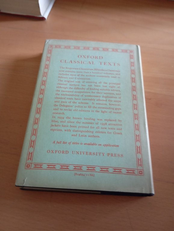 Lucreti, De rerum Natura, Libri sex, Cyrillus Bailey, Oxford, 1967 | Immagine Gallery 6