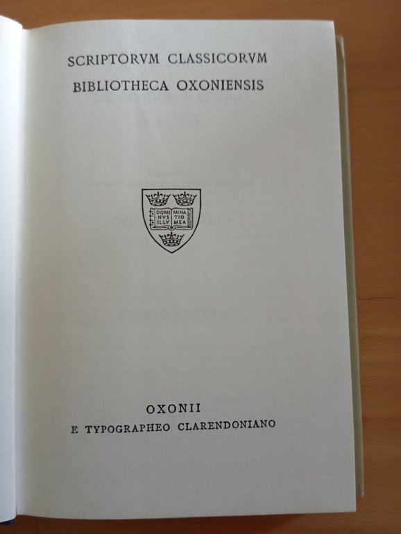 Lucreti, De rerum Natura, Libri sex, Cyrillus Bailey, Oxford, 1967 | Immagine Gallery 8