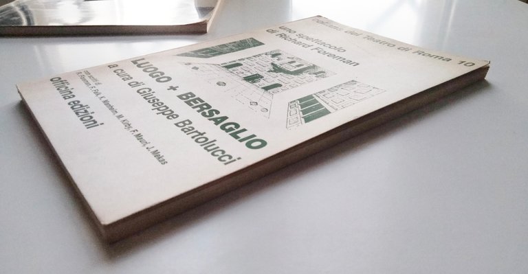 Luogo + bersaglio, Giuseppe Bartolucci, Richard Foreman, Officina, 1980