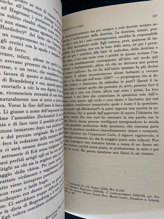 Lutero e l'idea di storia universale, Leopold Ranke, Guida, 1986