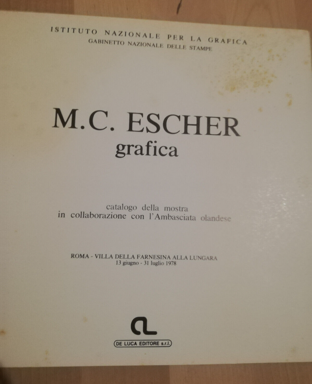 M. C. Escher, 1978, De Luca Editore