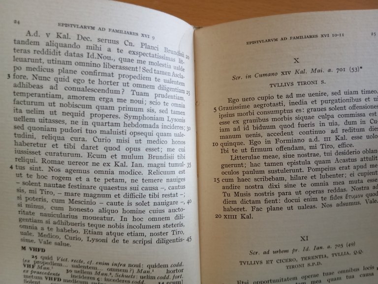 M. Tulli Ciceronis, Epistularum ad Familiares, 8 volumi, mondadori 1967 | Immagine Gallery 10