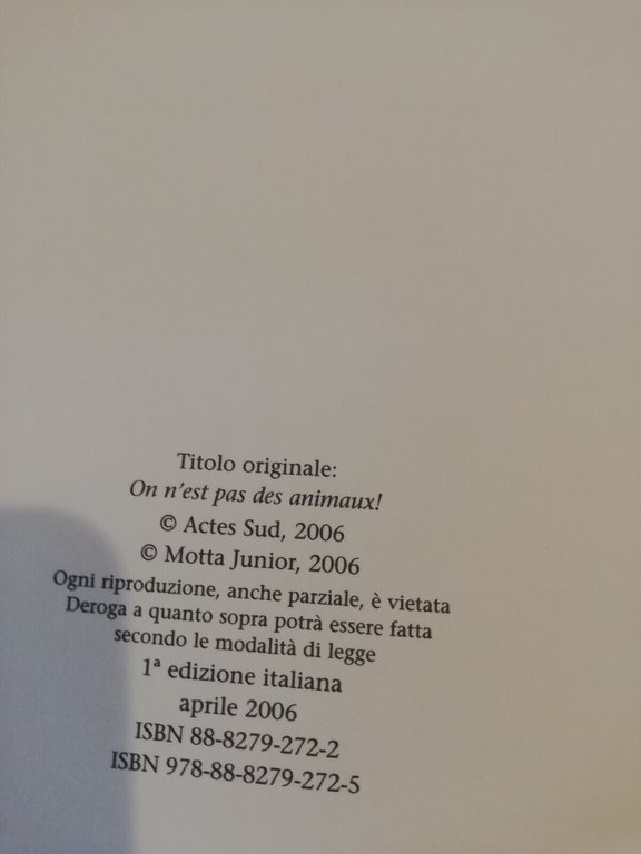 Ma che maniere!, B. Marchon - B. Rodriguez, 2006, Motta …