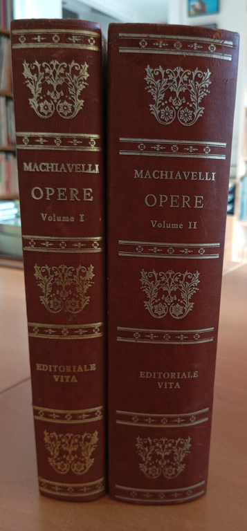 Machiavelli, Opere, due volumi, Editoriale Vita, 1996