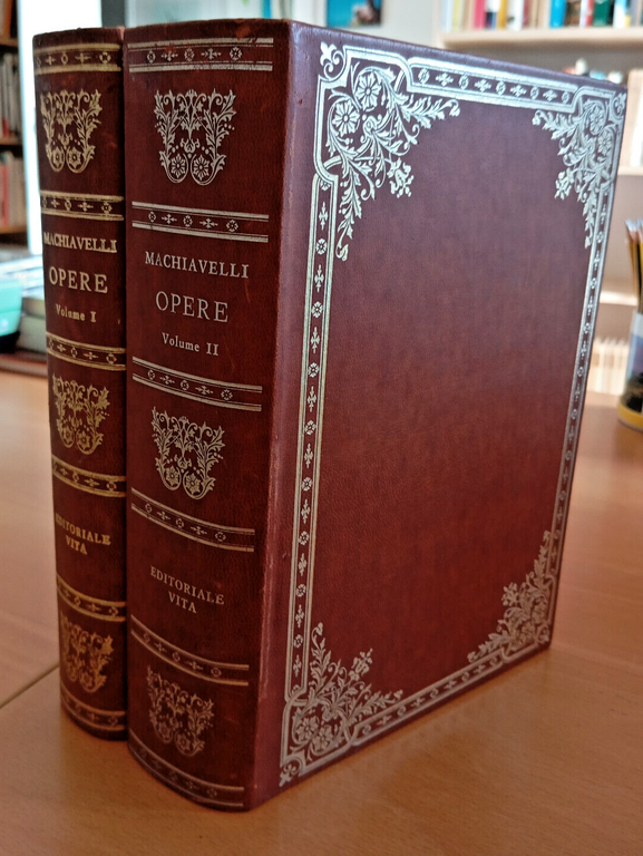 Machiavelli, Opere, due volumi, Editoriale Vita, 1996