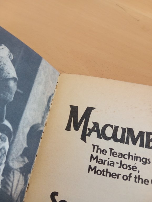 Macumba. The teching of Maria-José, mothers of the Gods, Sege …