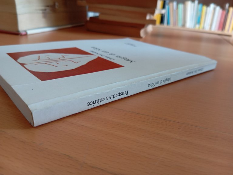 Magia di un'idea, Chiara Del Santo, Prospettiva Editrice, 2002